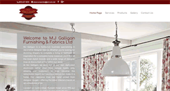 Desktop Screenshot of mjgalliganfurnishingfabrics.com