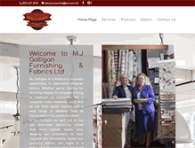 Tablet Screenshot of mjgalliganfurnishingfabrics.com